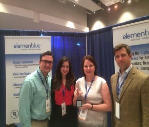 Element Blue team: Daniel Bernal, Maureen Johnson, Martha Stehling and CEO Steven Gerhardt